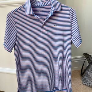 Vineyard Vines Boys XL Performance Collared Shirt